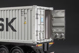 Tamiya 40ft 1/14 RC Cargo Shipping Scale Container Semi Truck Trailer Maersk