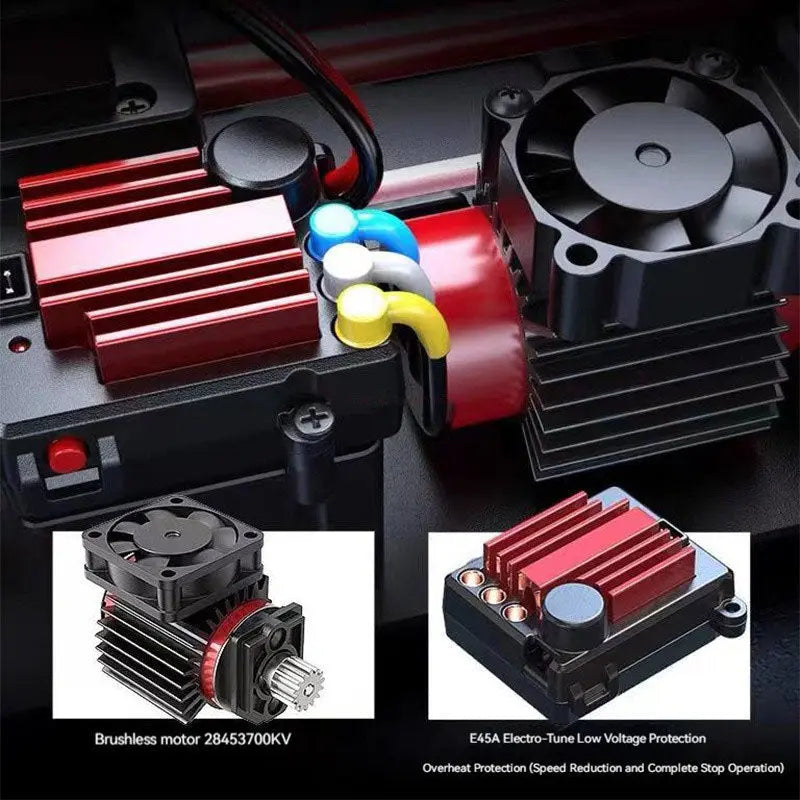 MJX 14301 14302 HYPER GO RC Car 1/14 4WD Brushless Drift Rally Car 2.4G Buggy Metal Chassis Hydraulic Shock Absorber RC Toys